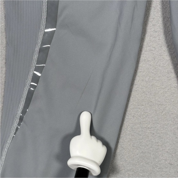 Lululemon Gloss Trim Run SHR Leggings Women’s Size 6 Rhino Grey Activewear Yoga - Picture 3 of 9